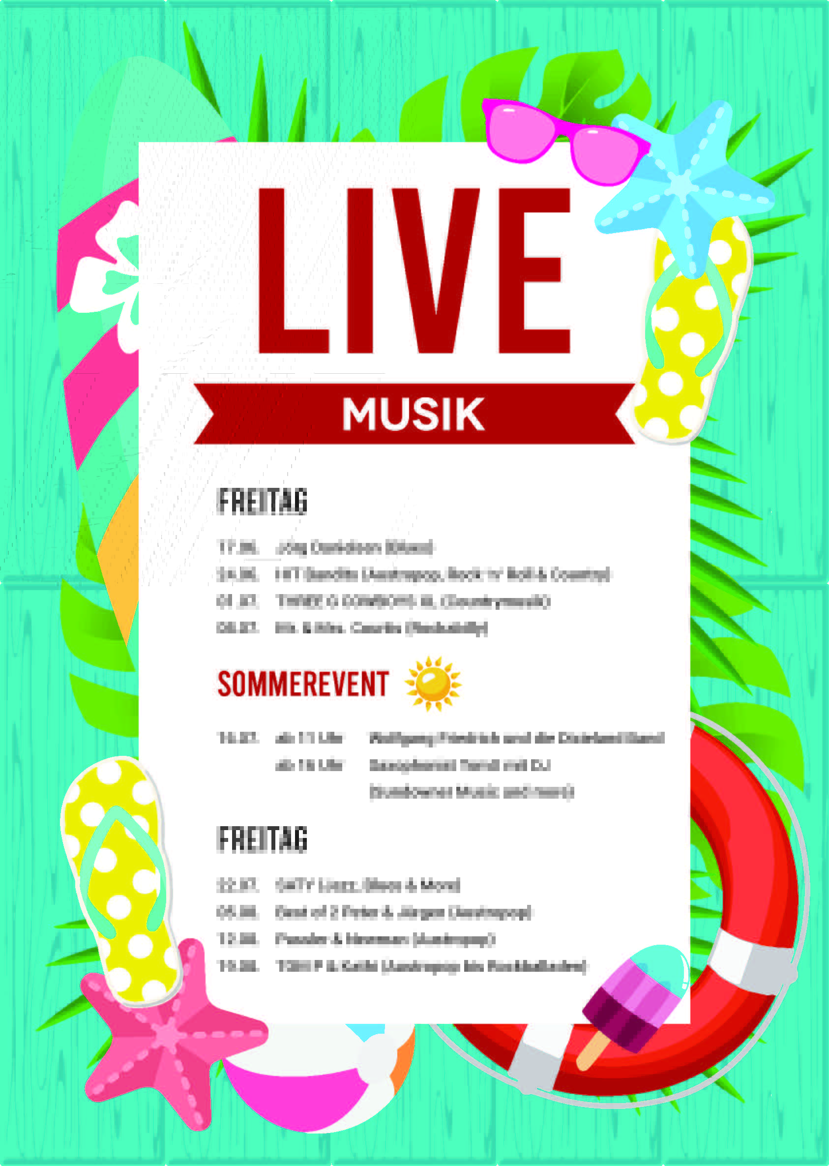 Live Music 2022 (A4)